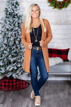 Load image into Gallery viewer, Bonnie Waffle Cardigan With Thumbhole
