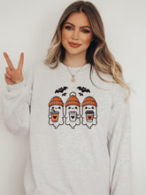 Load image into Gallery viewer, 3 Coffee Ghosts Graphic Sweatshirt | Multiple Colors - Elevated Boutique CO
