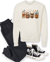 Load image into Gallery viewer, 4 Pumpkin Spice Latte Mix Graphic Sweatshirt | Multiple Colors - Elevated Boutique CO
