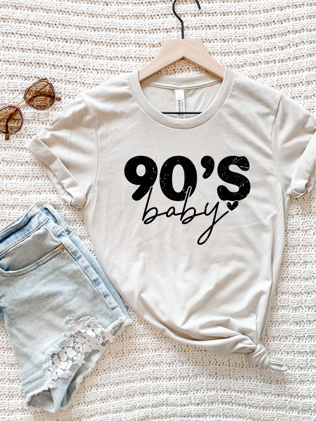 90's Baby Graphic Tee | Multiple Colors - Elevated Boutique CO