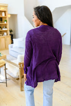 Load image into Gallery viewer, Bonnie Waffle Cardigan With Thumbhole
