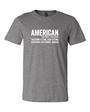 Load image into Gallery viewer, American: Noun Graphic Tee | Multiple Colors - Elevated Boutique CO
