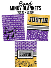 Load image into Gallery viewer, Band Zoom Minky Blanket *Multiple Colors* - Elevated Boutique CO
