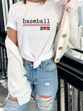 Load image into Gallery viewer, Baseball Mom Graphic Tee | Multiple Colors - Elevated Boutique CO
