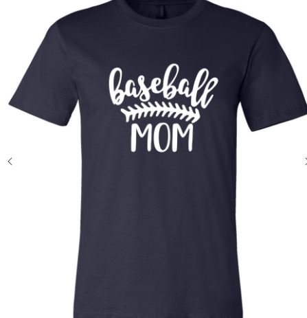 Baseball Mom Graphic Tee | Multiple Colors - Elevated Boutique CO