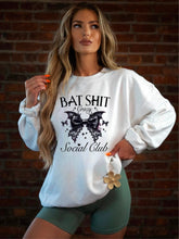 Load image into Gallery viewer, Bat Shit Crazy Social Club Graphic Sweatshirt | Multiple Colors - Elevated Boutique CO
