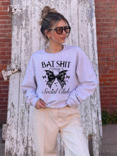 Load image into Gallery viewer, Bat Shit Crazy Social Club Graphic Sweatshirt | Multiple Colors - Elevated Boutique CO
