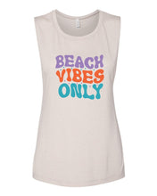 Load image into Gallery viewer, Beach Vibes Only Muscle Graphic Tank | Multiple Colors - Elevated Boutique CO
