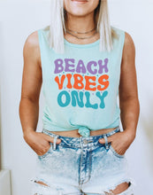 Load image into Gallery viewer, Beach Vibes Only Muscle Graphic Tank | Multiple Colors - Elevated Boutique CO
