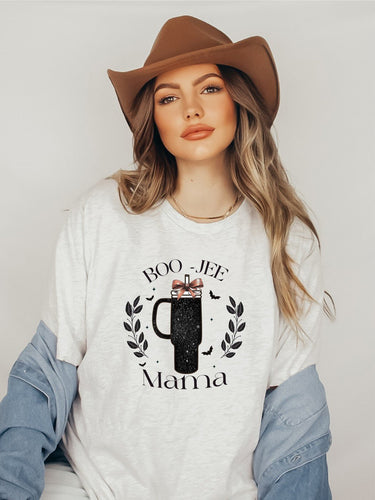 Boo Jee Mama Graphic Tee | Multiple Colors - Elevated Boutique CO