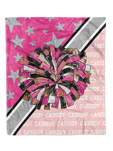 Load image into Gallery viewer, Cheer Action Minky Blanket *Multiple Colors* - Elevated Boutique CO
