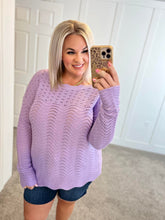 Load image into Gallery viewer, Cici Hallow Out Sweater (S-3X)
