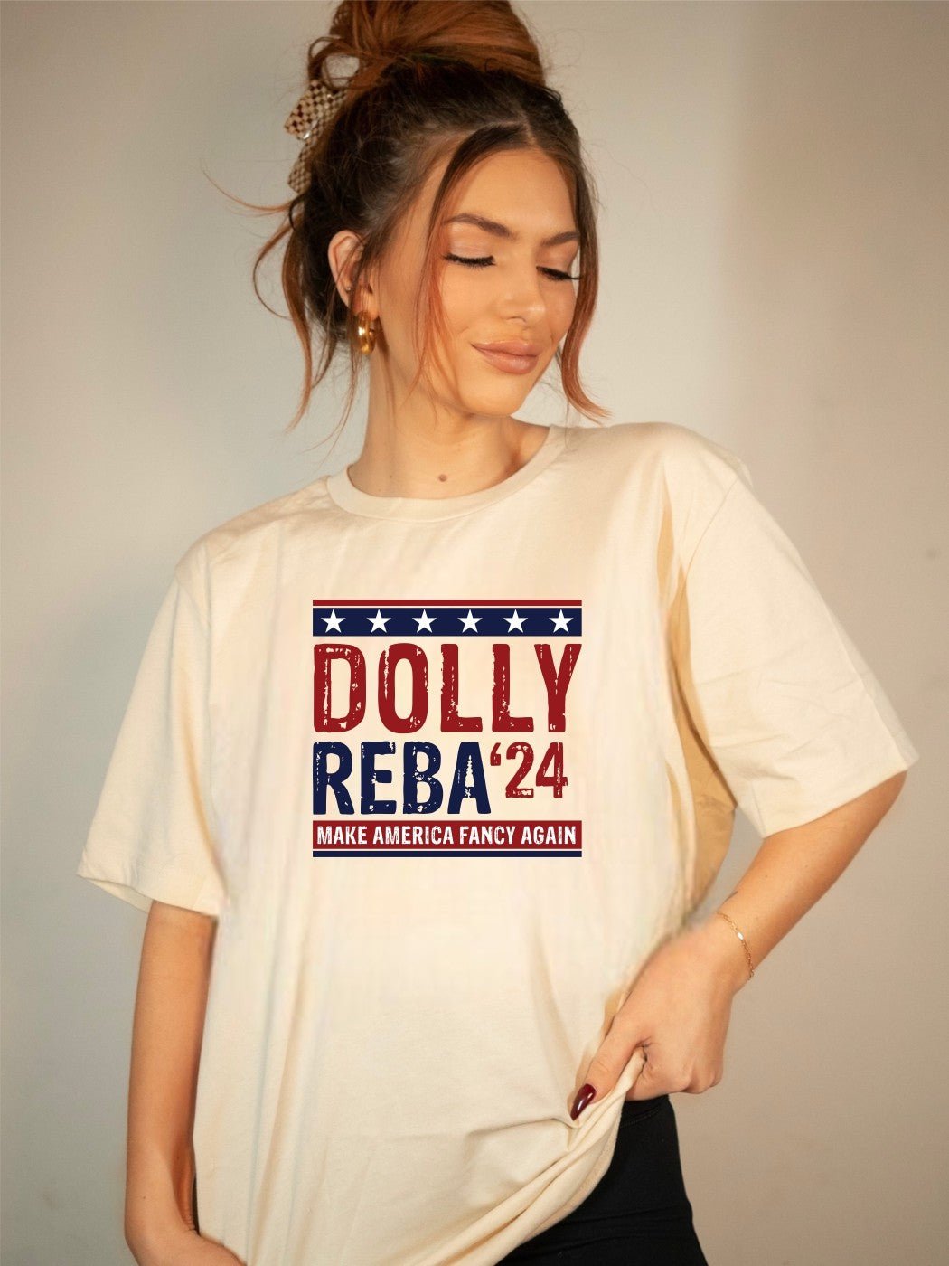 Dolly Reba for President 2024 Graphic Tee | Multiple Colors - Elevated Boutique CO