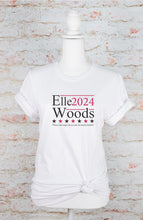 Load image into Gallery viewer, Elle Woods for President Graphic Tee | Multiple Colors - Elevated Boutique CO
