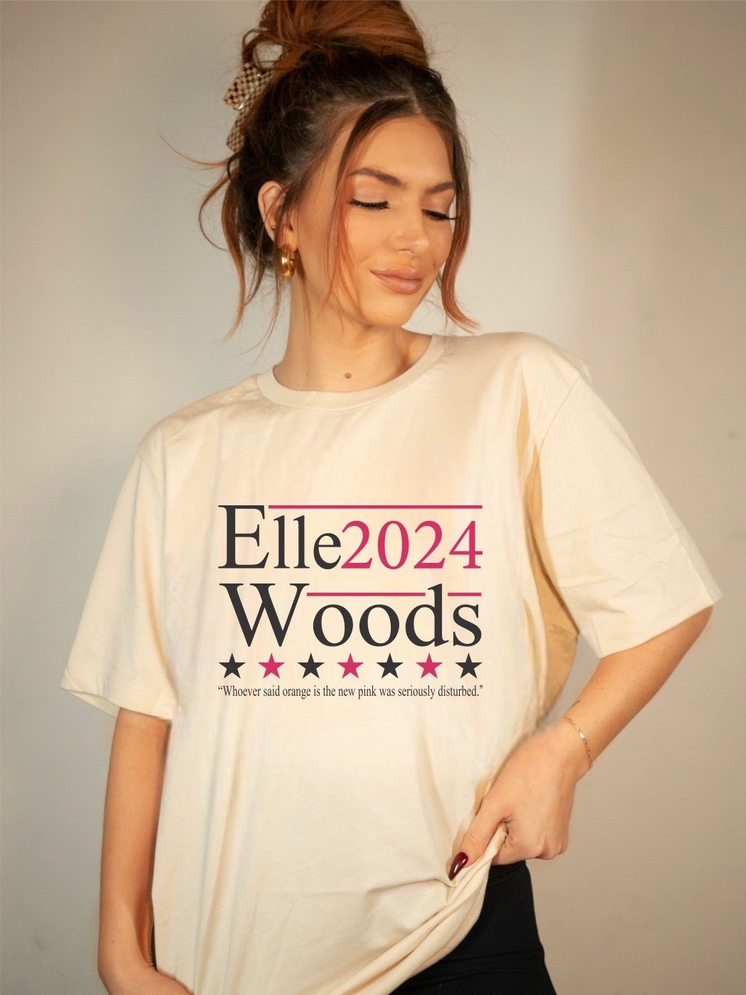 Elle Woods for President Graphic Tee | Multiple Colors - Elevated Boutique CO