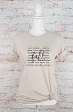 Load image into Gallery viewer, Fall Words Graphic Tee | Multiple Colors - Elevated Boutique CO
