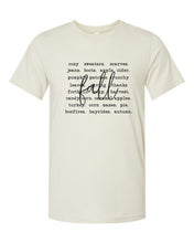 Load image into Gallery viewer, Fall Words Graphic Tee | Multiple Colors - Elevated Boutique CO
