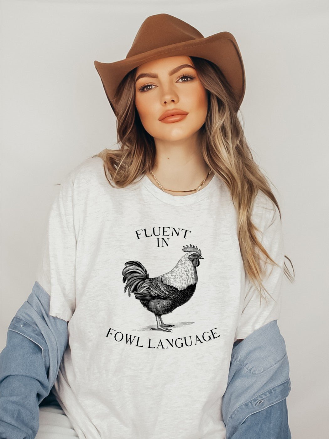 Fluent in Fowl Language Graphic Tee | Multiple Colors - Elevated Boutique CO