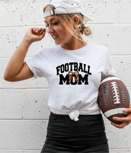 Load image into Gallery viewer, Football Mom Graphic Tee | Multiple Colors - Elevated Boutique CO
