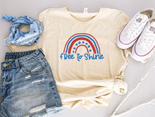 Load image into Gallery viewer, Free to Shine Graphic Tee - Elevated Boutique CO
