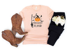 Load image into Gallery viewer, Frequent Flyer Pumpkin Graphic Tee | Multiple Colors - Elevated Boutique CO
