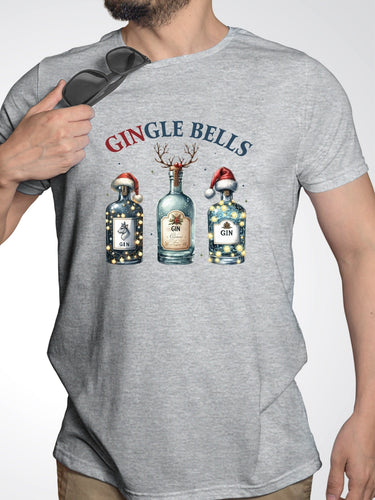 Gingle Bells Holiday Unisex Graphic Tee - Elevated Boutique CO