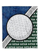 Load image into Gallery viewer, Golf Action Minky Blanket *Multiple Colors* - Elevated Boutique CO
