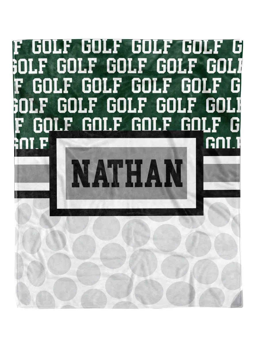 Golf Zoom Minky Blanket *Multiple Colors* - Elevated Boutique CO