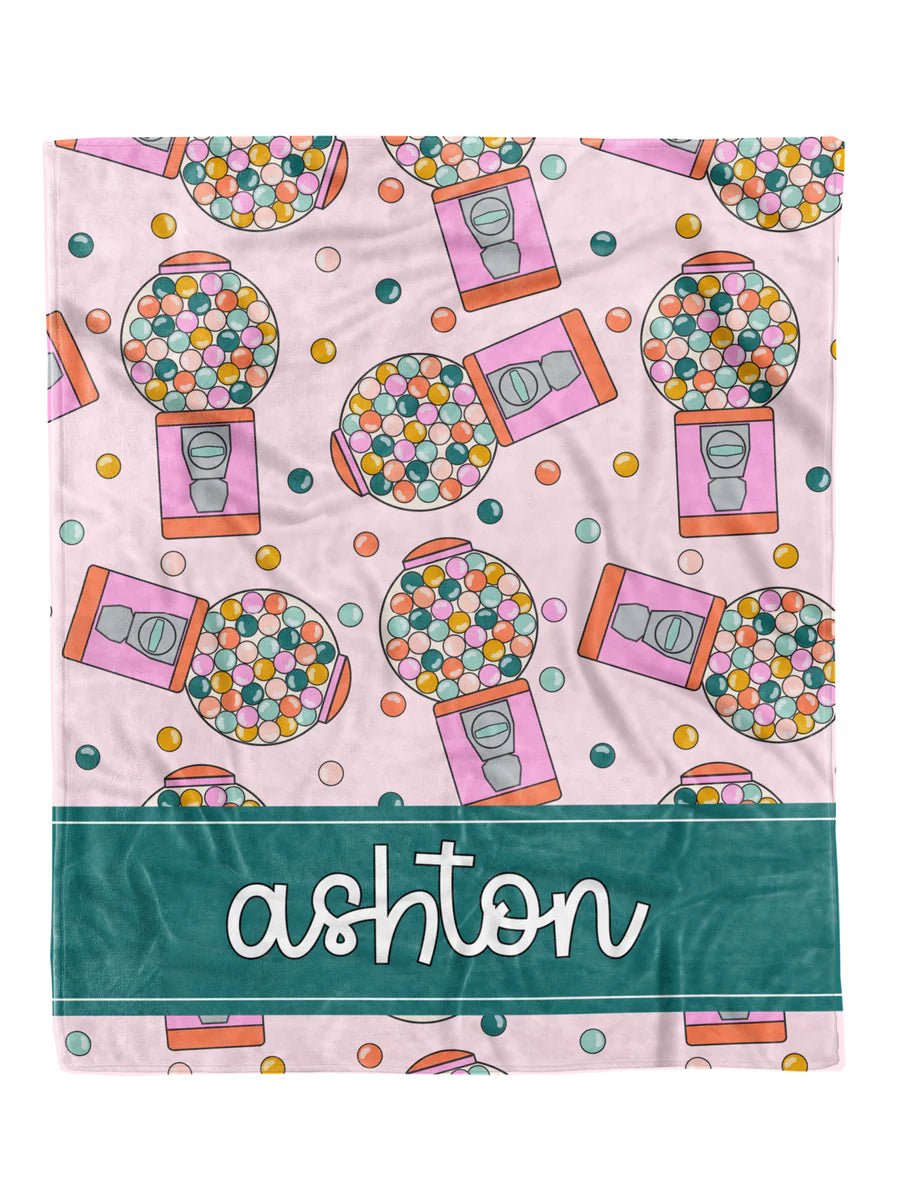 Goody Gum Drops Custom Minky Blanket - Elevated Boutique CO