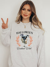 Load image into Gallery viewer, Halloween Cocktail Club Graphic Sweatshirt | Multiple Colors - Elevated Boutique CO
