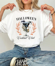 Load image into Gallery viewer, Halloween Cocktail Club Graphic Tee | Multiple Colors - Elevated Boutique CO
