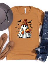 Load image into Gallery viewer, Halloween Ghost Graphic Tee | Multiple Colors - Elevated Boutique CO
