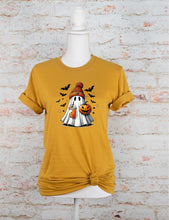 Load image into Gallery viewer, Halloween Ghost Graphic Tee | Multiple Colors - Elevated Boutique CO
