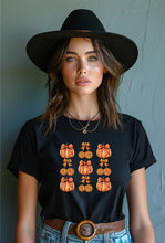 Load image into Gallery viewer, Halloween Pumpkin Coquette Disco Cherry Graphic Tee | Multiple Colors - Elevated Boutique CO
