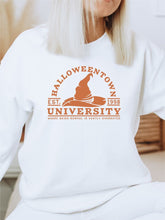 Load image into Gallery viewer, Halloween Town University Graphic Sweatshirt | Multiple Colors - Elevated Boutique CO
