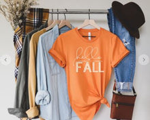 Load image into Gallery viewer, Hello Fall Graphic Tee | Multiple Colors - Elevated Boutique CO
