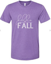 Load image into Gallery viewer, Hello Fall Graphic Tee | Multiple Colors - Elevated Boutique CO
