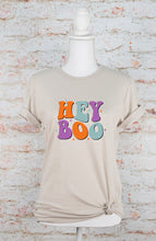 Load image into Gallery viewer, Hey Boo! Graphic Tee | Multiple Colors - Elevated Boutique CO
