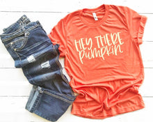 Load image into Gallery viewer, Hey There Pumpkin Fall Graphic Tee | Multiple Colors - Elevated Boutique CO
