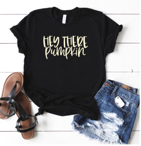 Hey There Pumpkin Fall Graphic Tee | Multiple Colors - Elevated Boutique CO