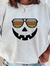 Load image into Gallery viewer, Hipster Pumpkin Graphic Sweatshirt - Elevated Boutique CO
