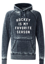 Load image into Gallery viewer, Hockey is my Favorite Season Vintage Hoodie | Multiple Colors - Elevated Boutique CO
