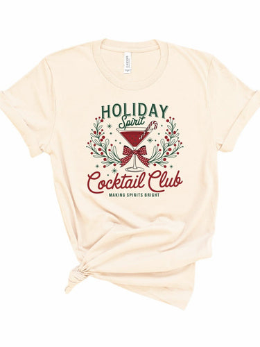 Holiday Social Club Graphic Tee | Multiple Colors - Elevated Boutique CO