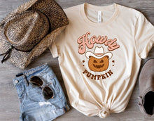 Load image into Gallery viewer, Howdy Pumpkin Graphic Tee | Multiple Colors - Elevated Boutique CO
