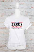 Load image into Gallery viewer, Jesus 2024 Make America Pray Again Graphic Tee | Multiple Colors - Elevated Boutique CO
