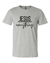 Load image into Gallery viewer, Jesus Over Everything Graphic Tee | Multiple Colors - Elevated Boutique CO
