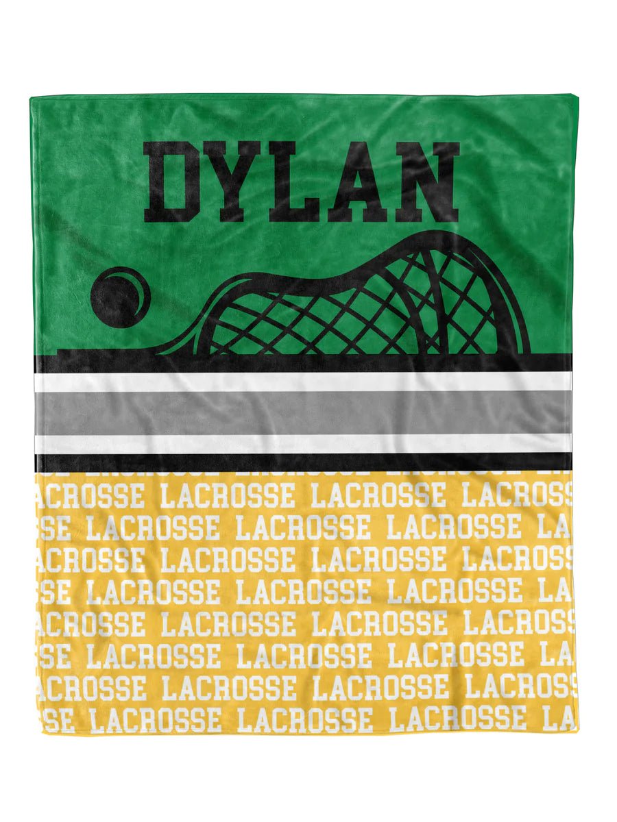 Lacrosse Split Minky Blanket *Multiple Colors* - Elevated Boutique CO