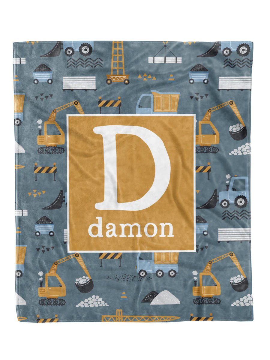 Let's Dig Custom Minky Blanket - Elevated Boutique CO