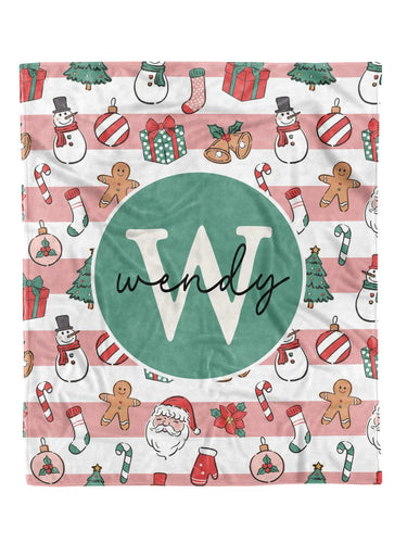 Merry Everything Custom Minky Blanket - Elevated Boutique CO