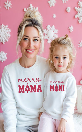 Merry Mama Graphic Sweatshirt | Multiple Colors - Elevated Boutique CO